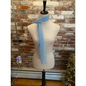 Blue Sheer Shor Scarf/Shawl